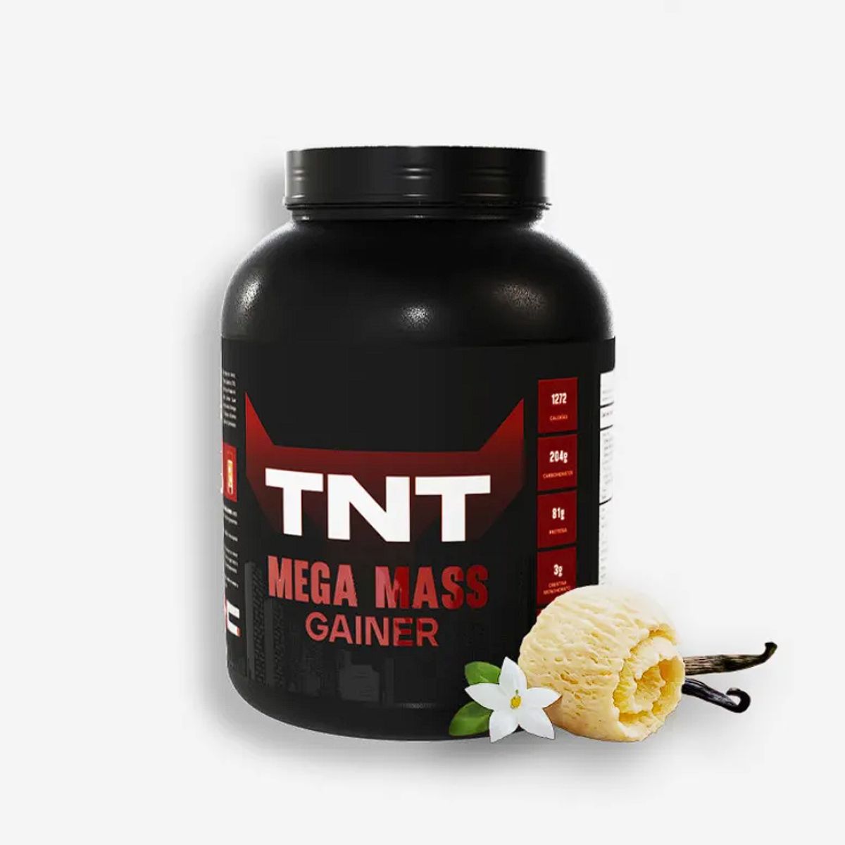 TNT - Proteina TNT Mega Mass Proteina 5 Libras Vainilla
