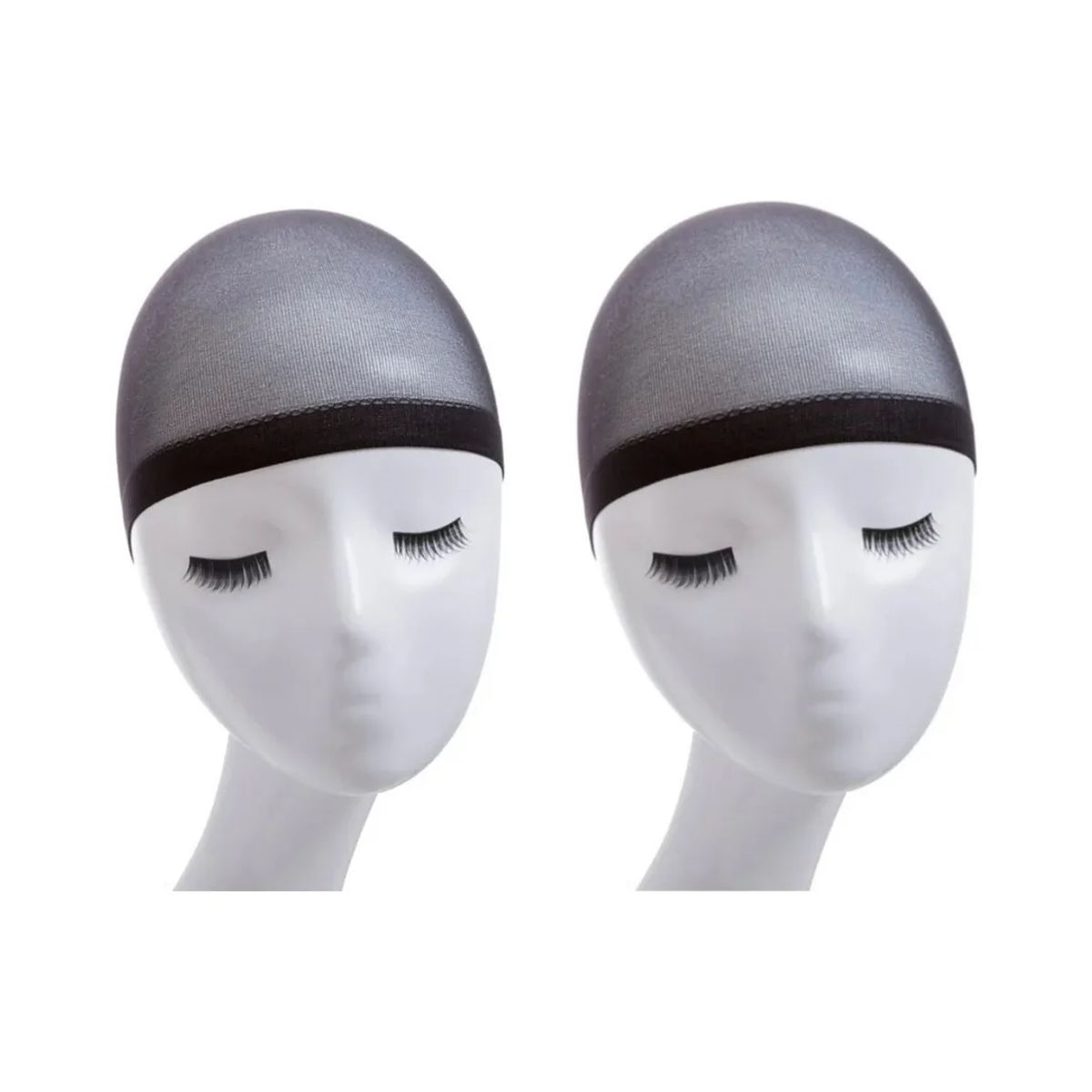 GENERICO - Gorro X 2 Unid Malla Media Velada Peluca Cabello Vuelta Pelo