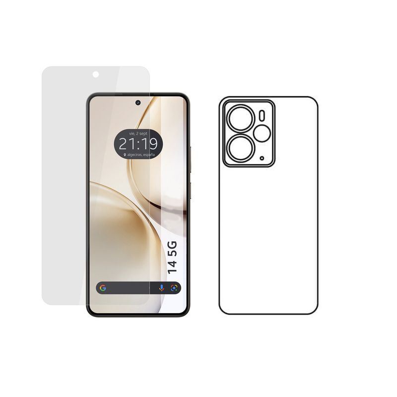 GENERICO - Protector Pantalla Y Trasero Hidrogel Para REALME 14