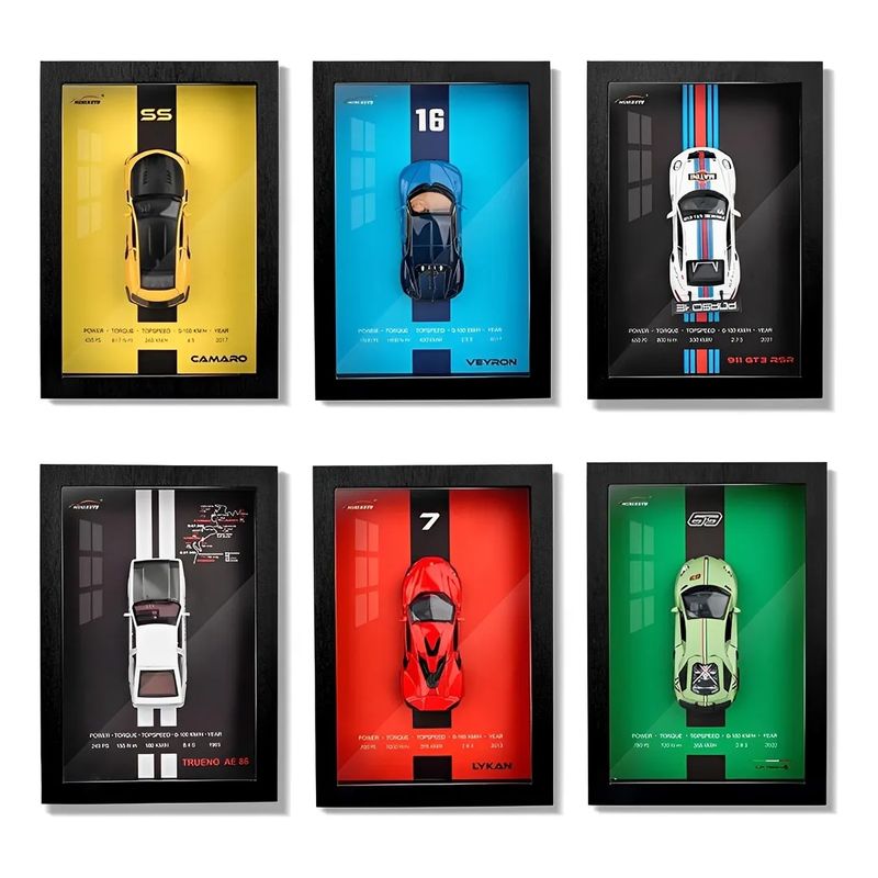 MILOPTS - Carro Toyota Trueno Ae86 Colección De Pared Decoracion Lujo