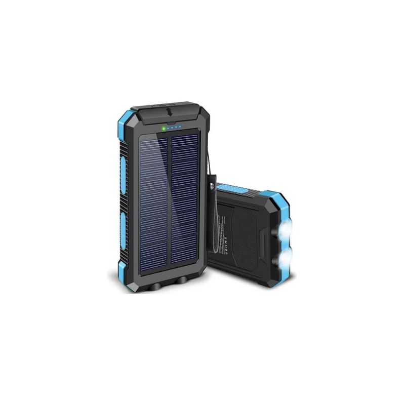 GENERICO - Power Bank Solar G2 Con Brujula 20.000 Mah