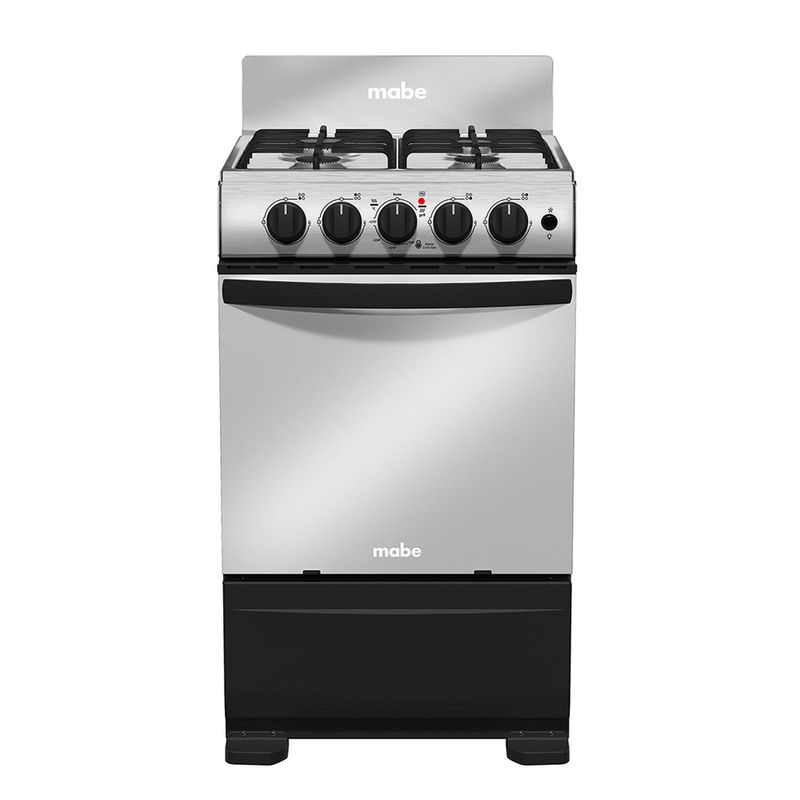 MABE - Estufa de psio a Gas 52 cm Inox Mabe EMC5150SNX1