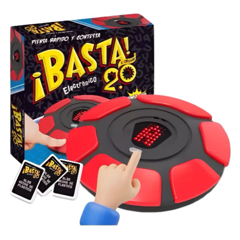 GENERICO - Juego De Mesa Basta 2.0 Electrico Fotorama Español Piensa Rápido