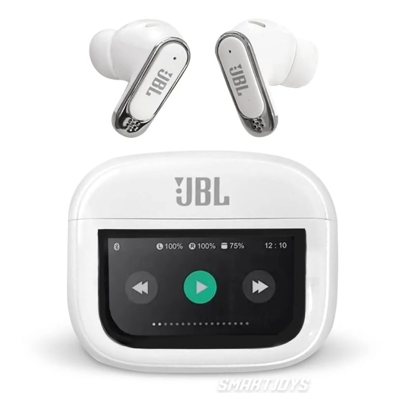 AMERICAN GENERICS - Audifonos Bluetooth Tour Pro 5 - 44Horas BLANCO PANTALLA TÁCTIL