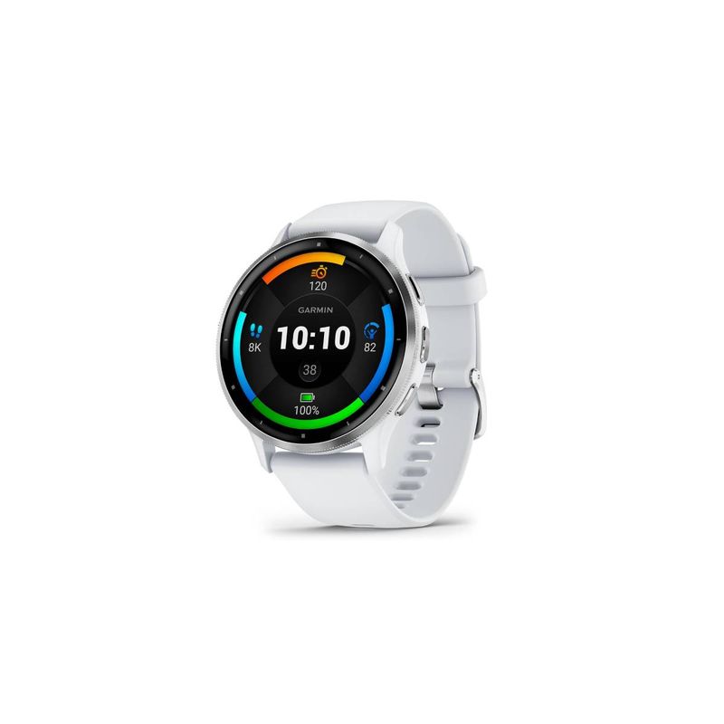 GARMIN - Smartwatch Garmin Venu 3 color blanco con pantalla Amoled de 45 mm