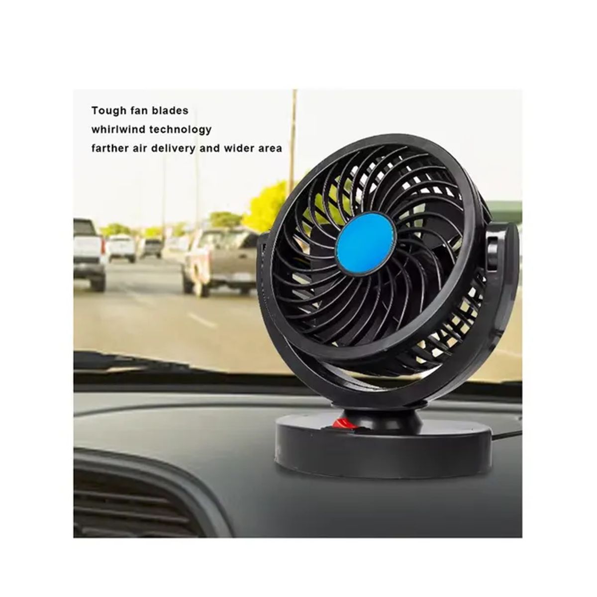 GENERICO - VENTILADOR 12V PARA CARRO