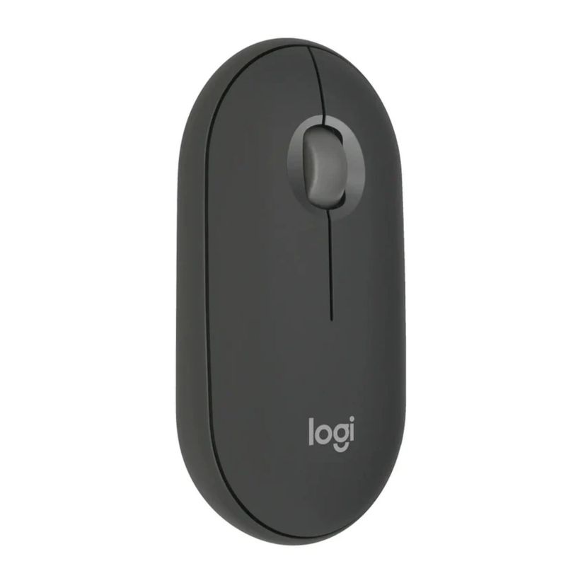 LOGITECH - Logitech Mouse 2 PEBBLE M350s Bluetooth Silencioso Negro