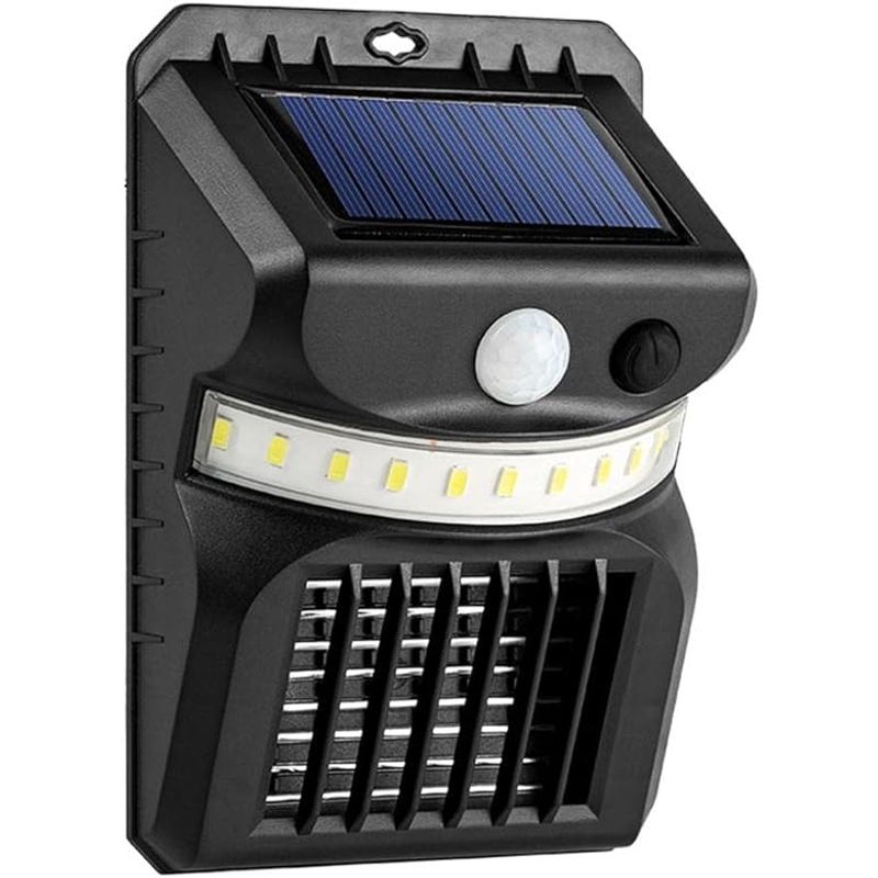 GENERICO - Lámpara Solar Antimosquitos Con Sensor