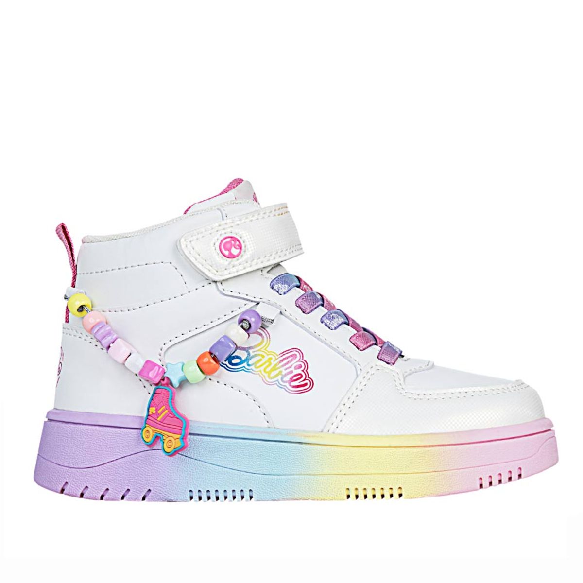 BARBIE - Botabotin de Niña marca BARBIE en Color BLANCO   BOTA XIA BARBIE 4-2