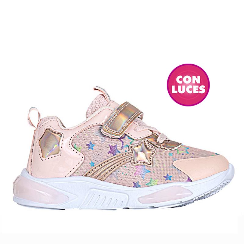 GUMBALL - Tenis de Niña marca GUMBALL en Color CURUBA   TENIS XIA STAR LUCES-24