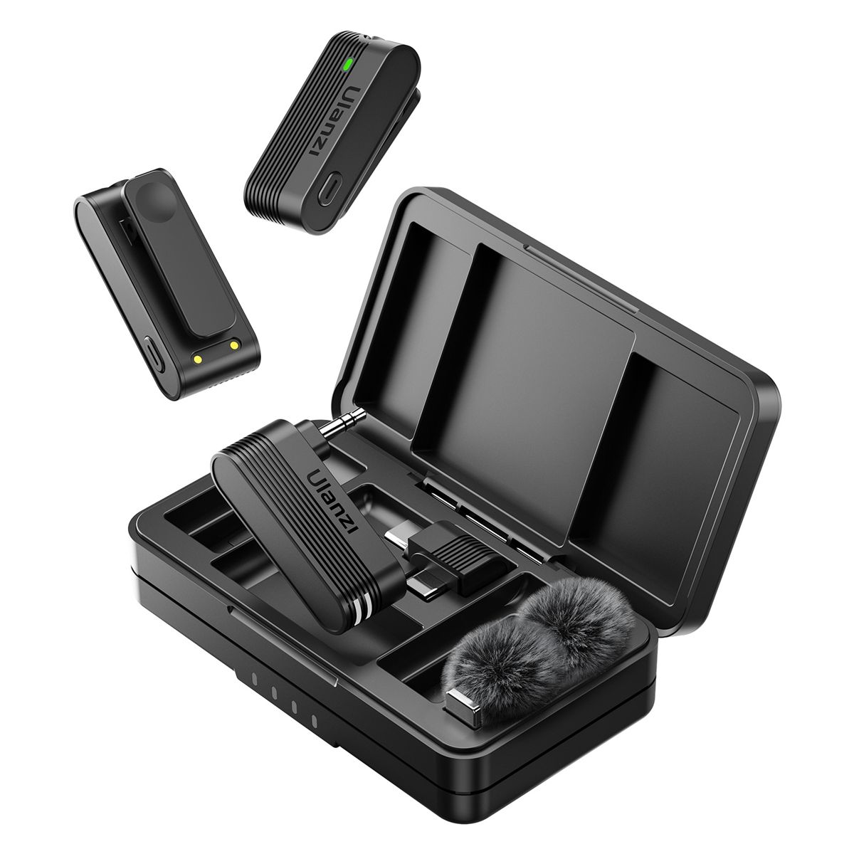 ULANZI - Micrófonos inalámbricos Ulanzi A100 USB-C TRS Celular Camara