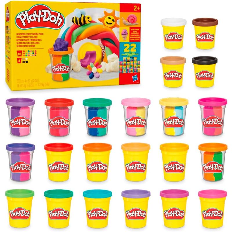 PLAY-DOH - Pack de Plastilina Diversión Creativa para Niños Exclusiva