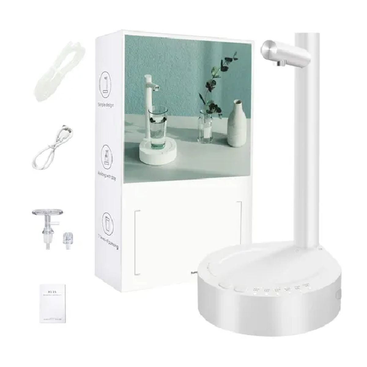 GENERICO - DISPENSADOR DE AGUA AUTOMATICO VASO CSQM1