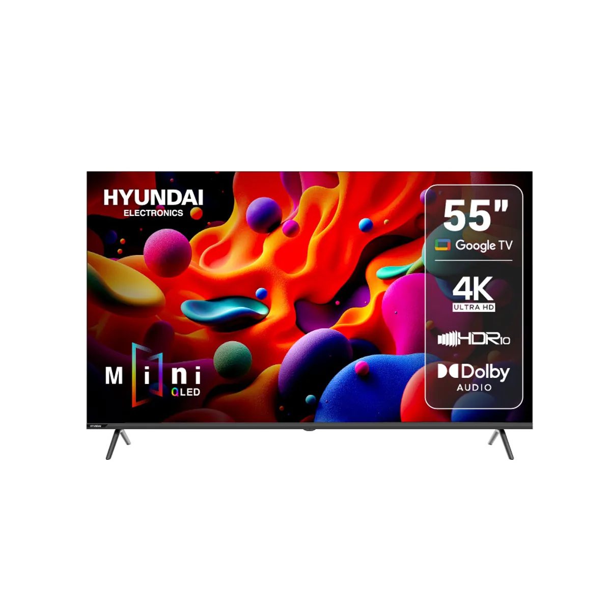 HYUNDAI - Televisor Hyundai MiniQLed 55 pulgadas 4K Smart tv HYLED5530QMG