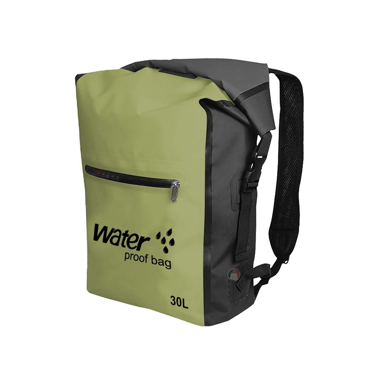 ZOCOCIO - Morral Impermeable Water Proof Bag 30l Bolsa Viajera Verde