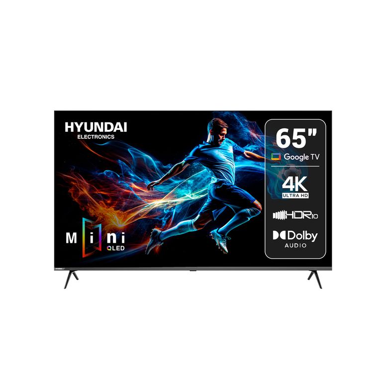 Televisor Hyundai Mini Led 65 pulgadas 4K QLED Smart tv HYLED6514QMG