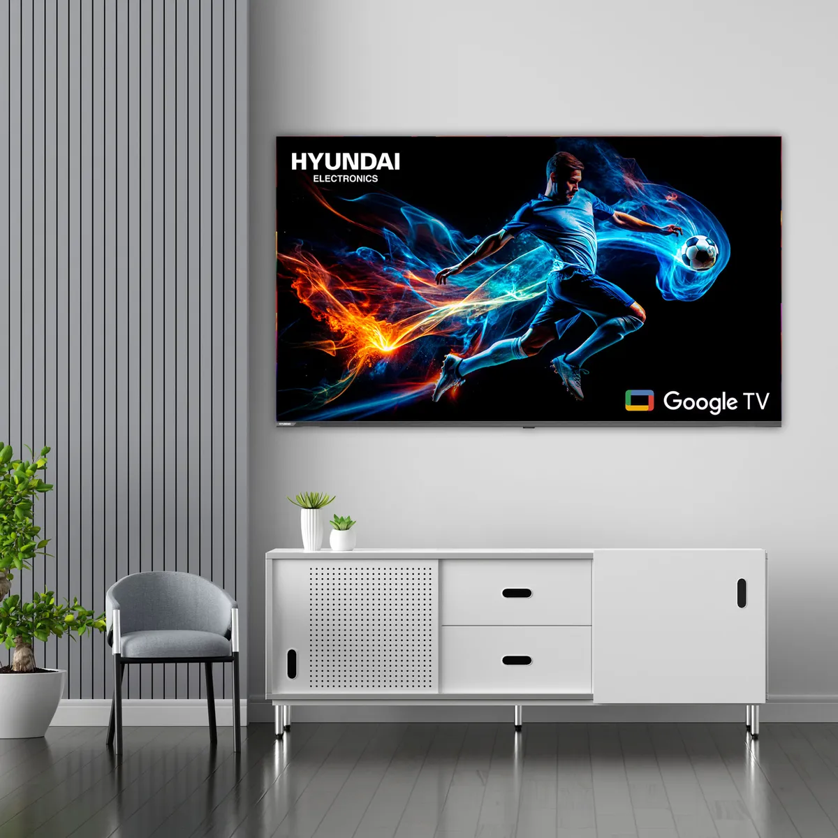 HYUNDAI - Televisor Hyundai Mini Led 65 pulgadas 4K QLED Smart tv HYLED6514QMG