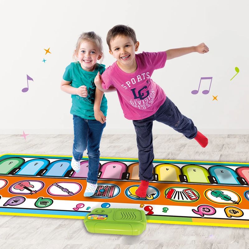 GENERICO - Tapete Alfombra Estimulación Musical Bebe Piano 110 cm Largo