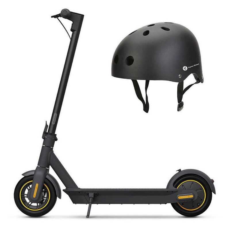 NINEBOT SEGWAY - Combo Patineta Eléctrica MAX G30P Segway Ninebot + Casco