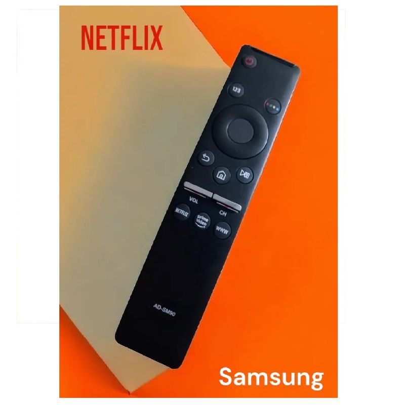 GENERICO - Control Remoto Samsung 4k Tecla Netflix Prime Video