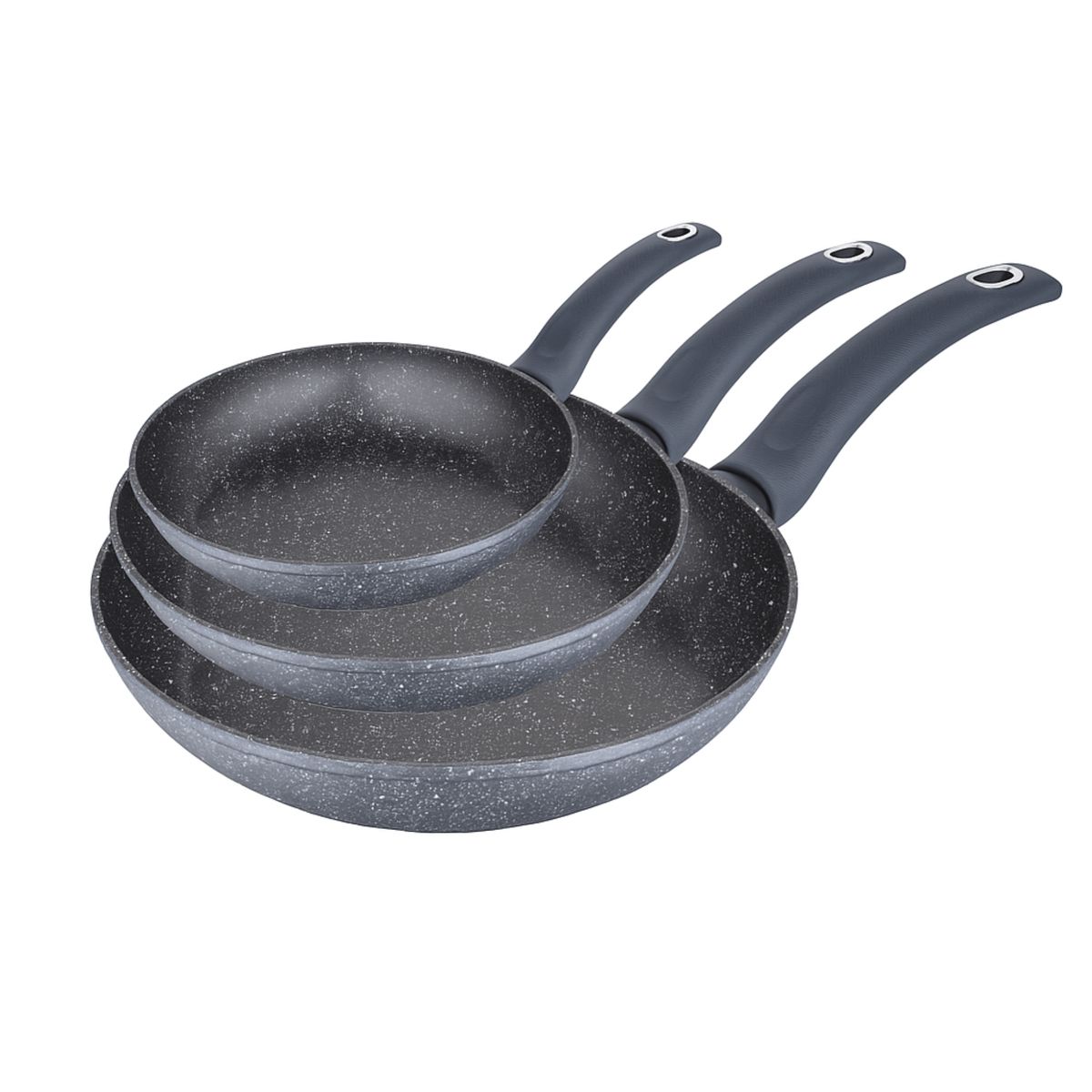 BERGNER - Set De 3 Sartenes En Aluminio Forjado Orion