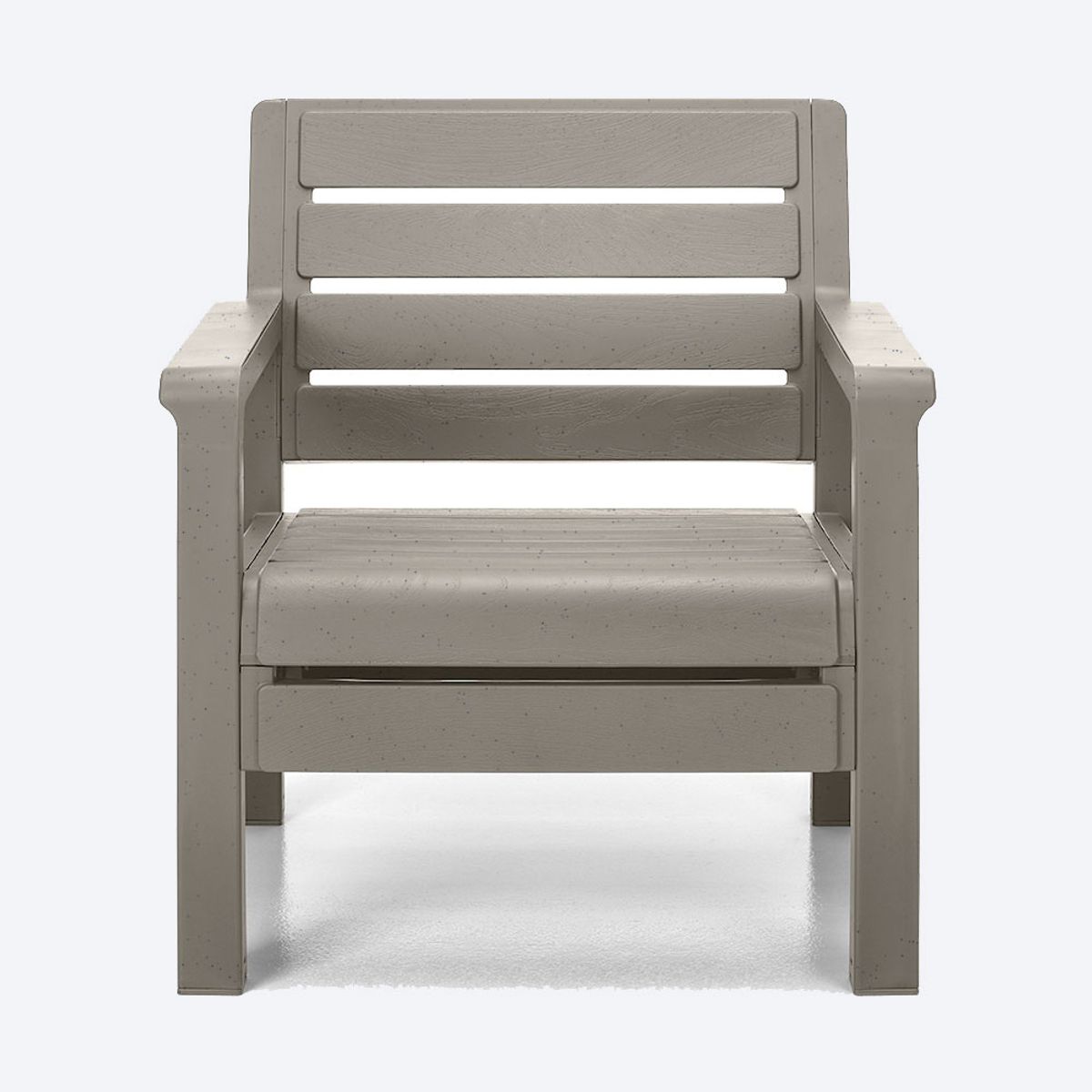 RIMAX - Combo Balcón 2 Sillones + Mesa de Centro RIMAX - Gris Cemento