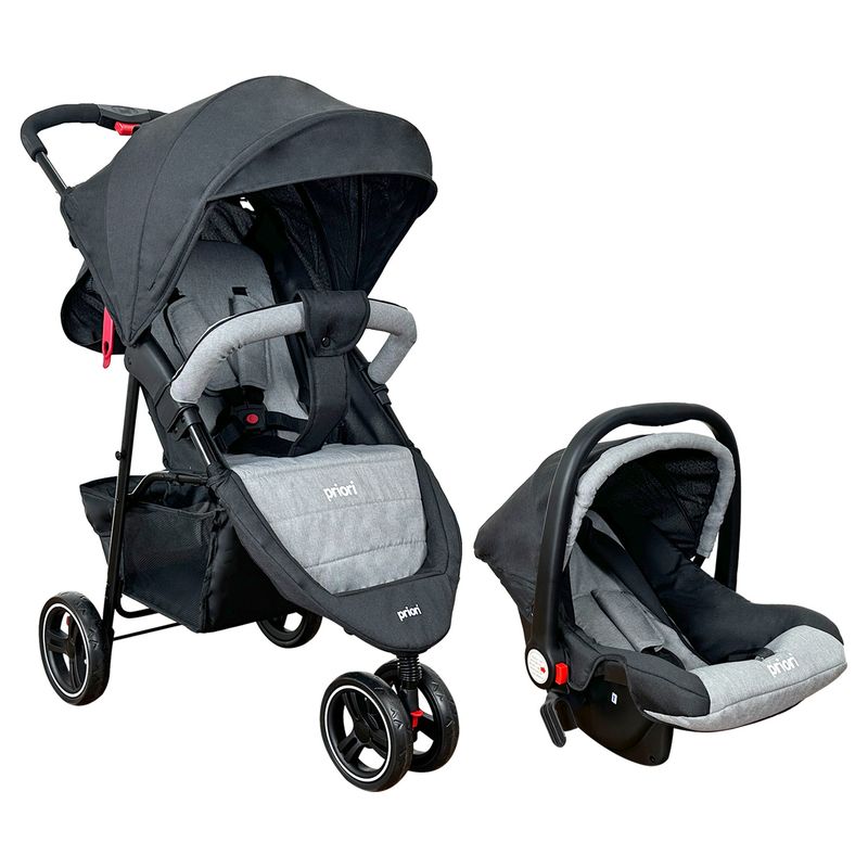 PRIORI - Coche Bebe Priori Trento Ts Jogger Negro