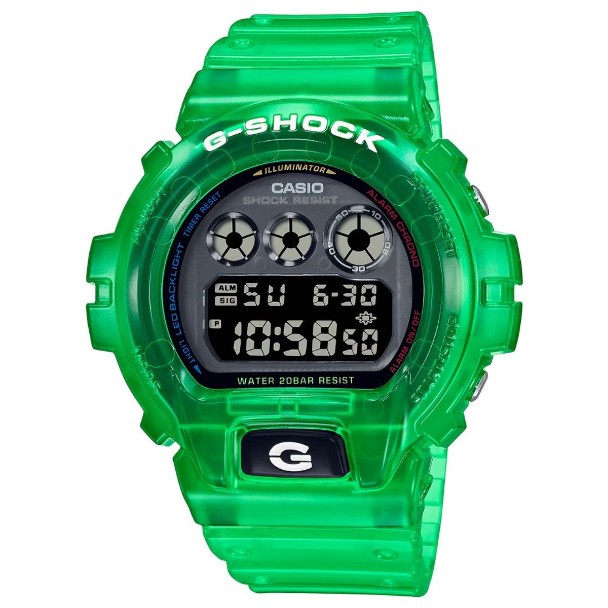 CASIO - Reloj G-SHOCK Modelo DW-6900JT-3D Diseño Deportivo