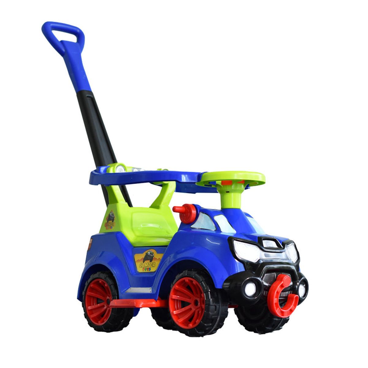 BOY TOYS - Carro Montable Paseador Adaptable 3 En 1 Guía Brazo Y Posa Pies