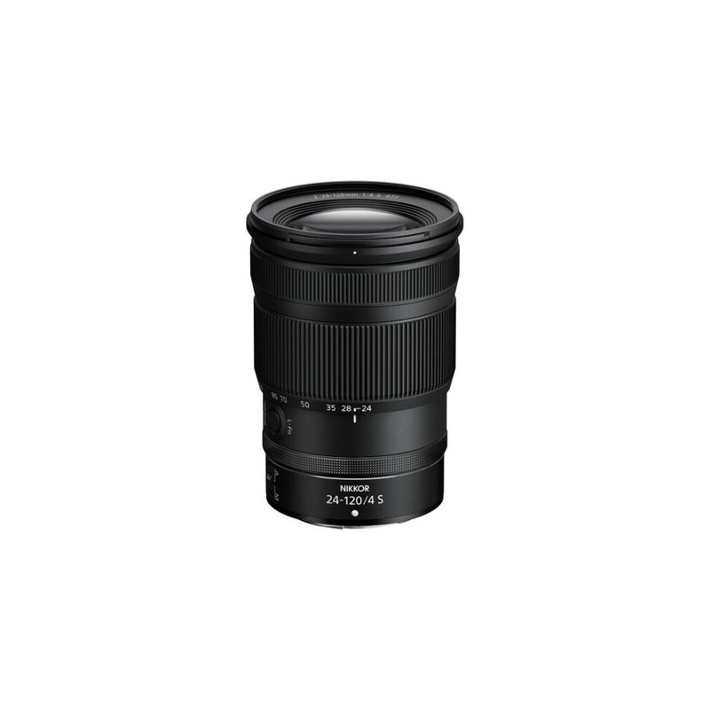 NIKON - Lente Nikon 24-120 mm F4 S con montura Z para cámaras mirrorless