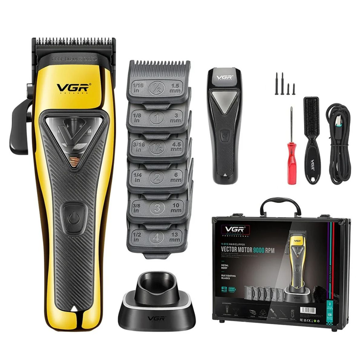 VGR - Máquina cortadora de cabello VGR V‑015