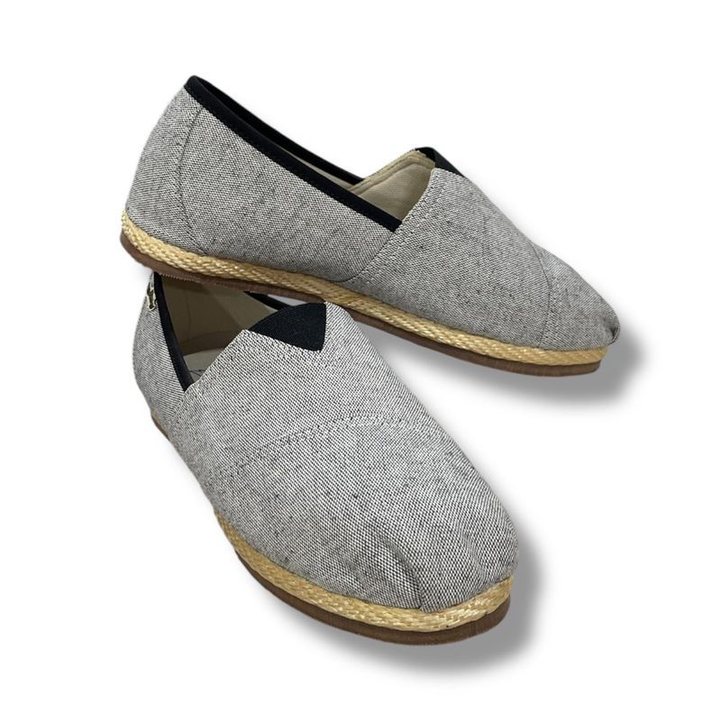 XIAN SHOES - Alpargata yute hombre gris ecologico YH18