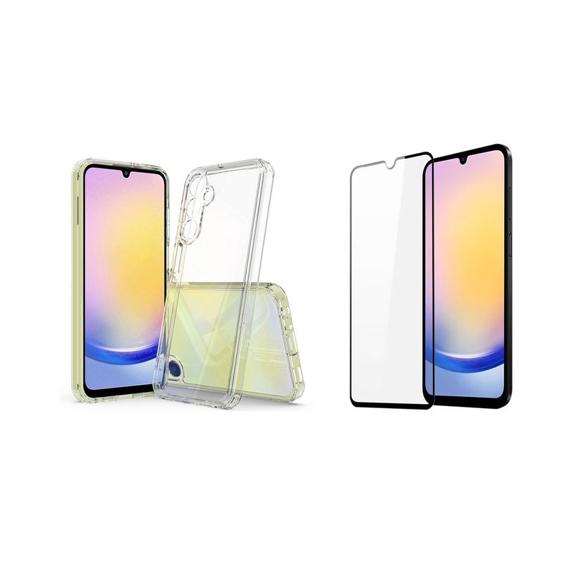 GENERICO - Funda Rígida Antichoque + Vidrio Templado Samsung Galaxy A16