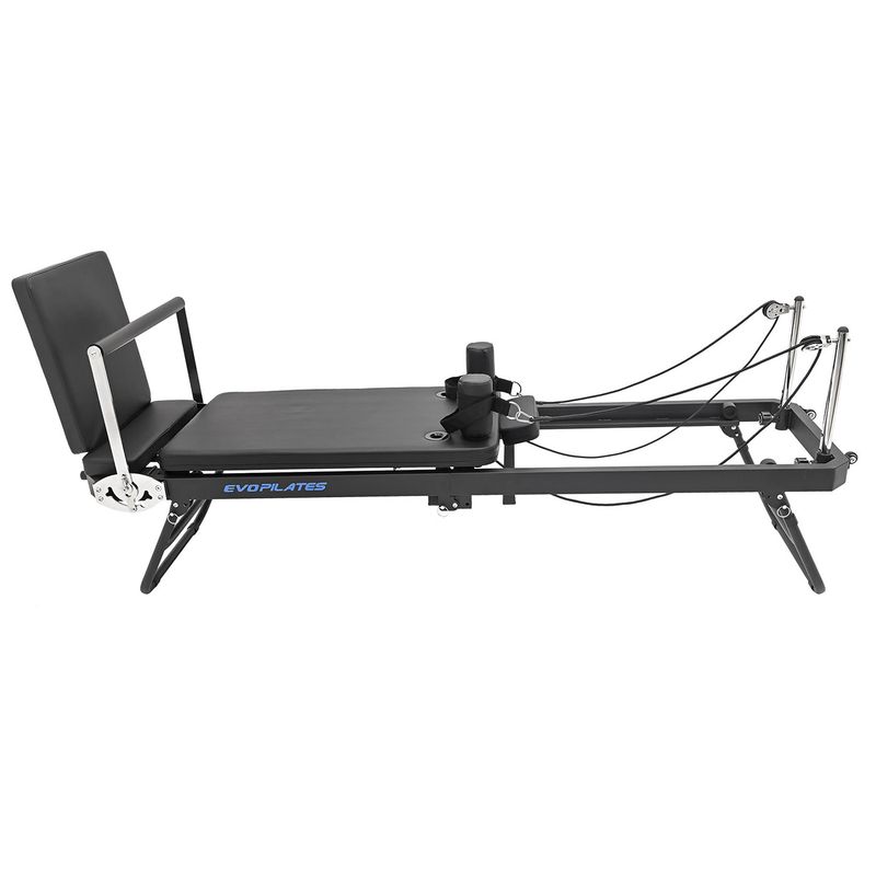 EVOLUTION FITNESS - Cama Pilates Evo Reformer Acero Bk