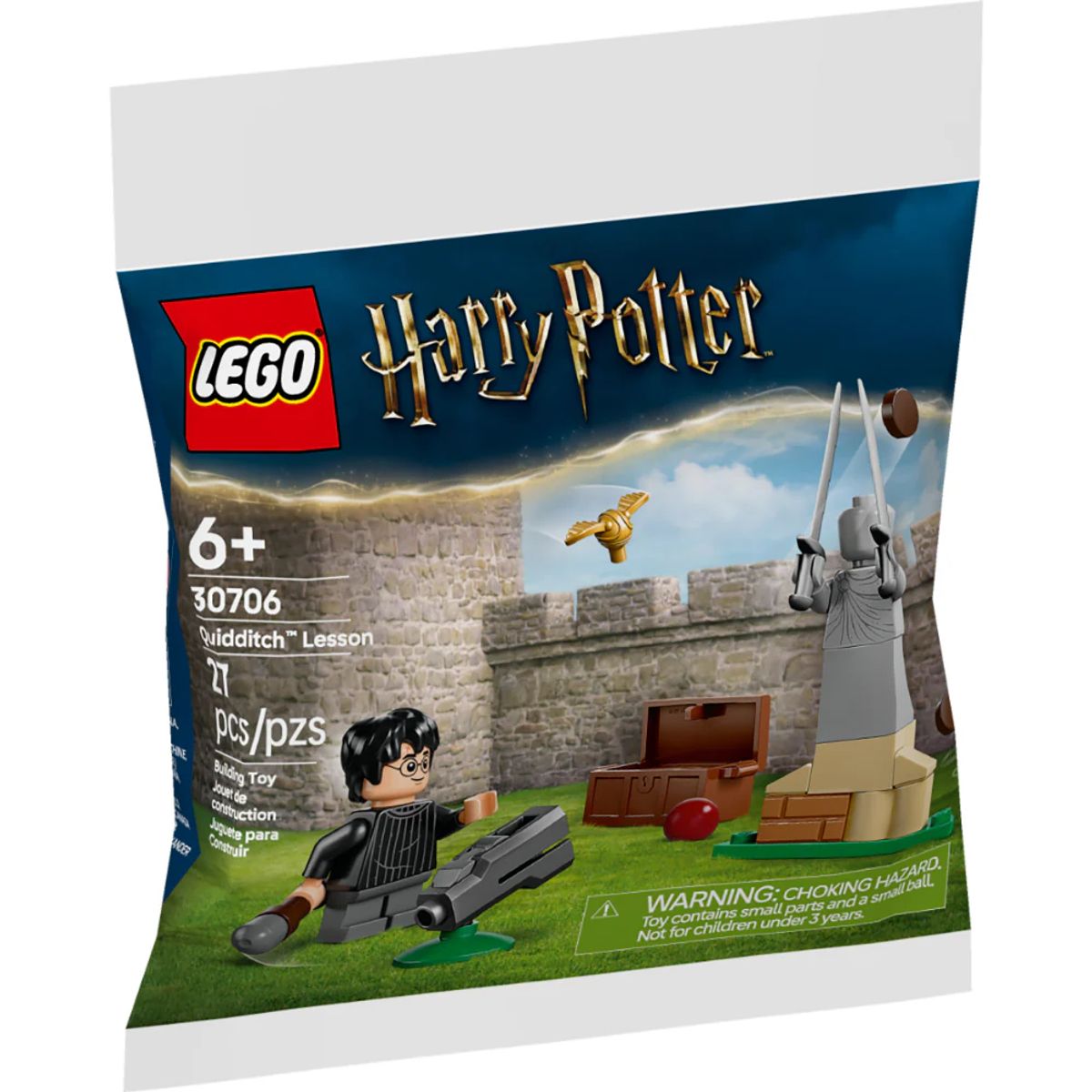 LEGO - Juego Lego Harry Potter Clase De Quidditch 27 Piezas Niños
