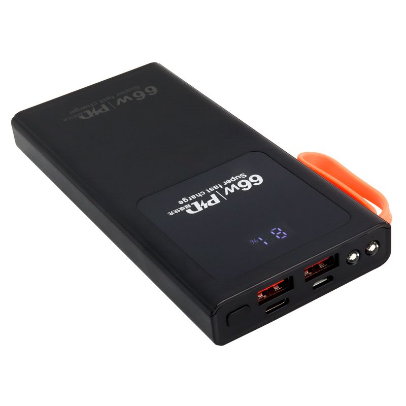 JALTECH - Power Bank 10000mah Carga Rápida Con Salida Tipo C Jaltech