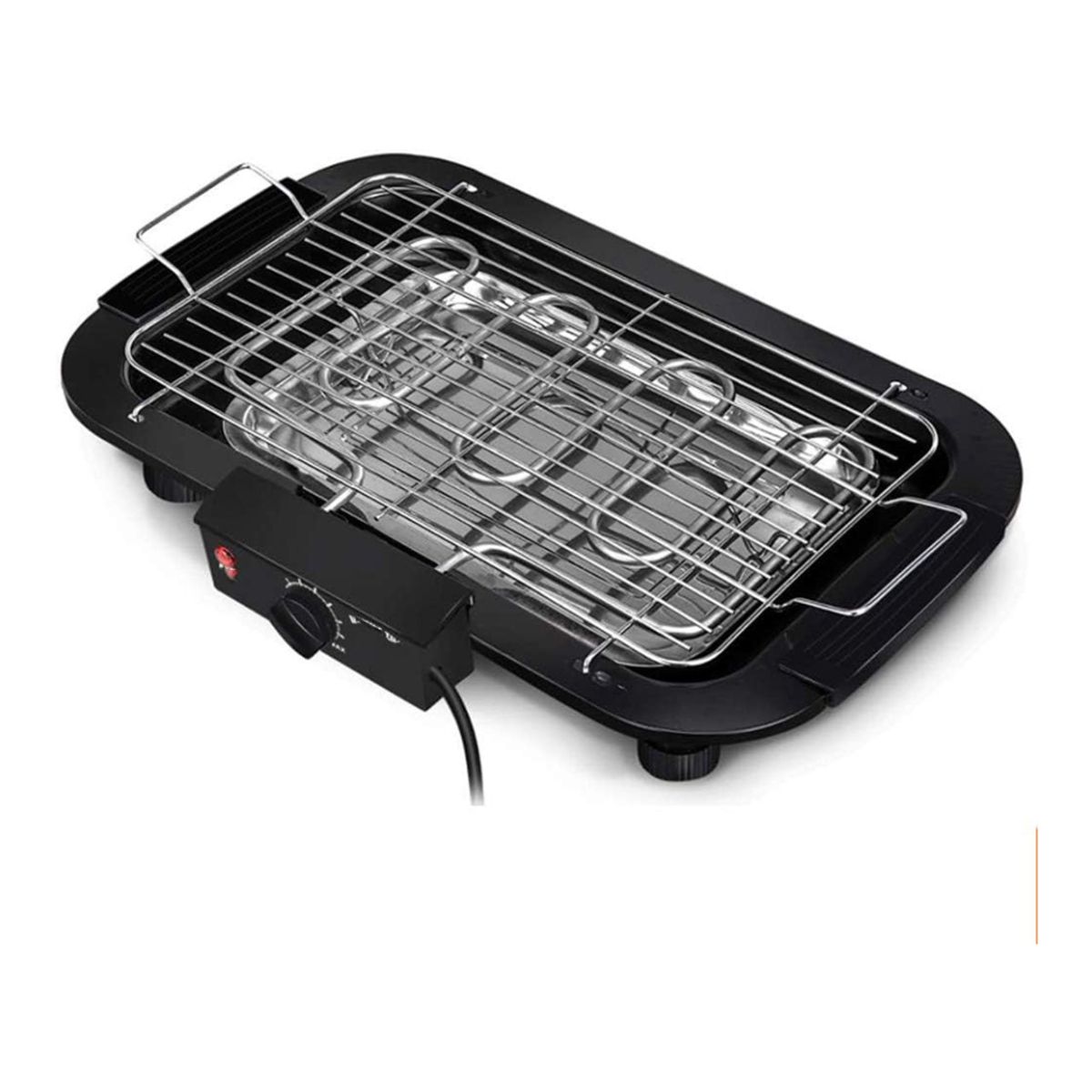 GENERICO - Parrilla de barbacoa para interiores parrilla eléctrica de interior de placa extraíble