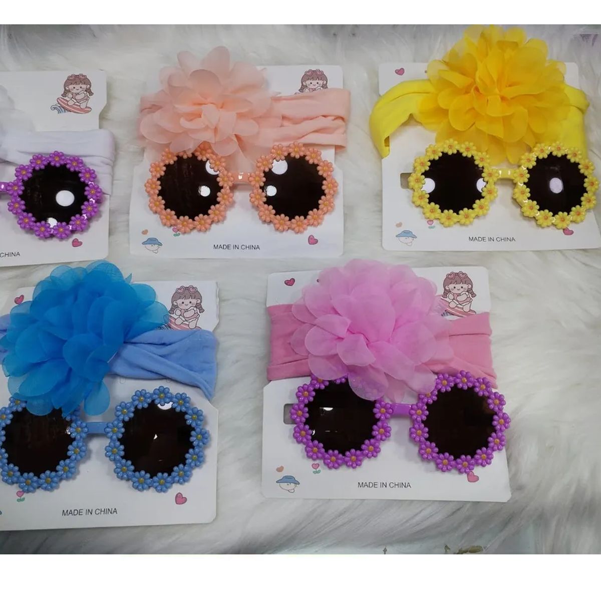 SKY - Set De Gafas Más Balaca O Pinzas Para Bebe Niña