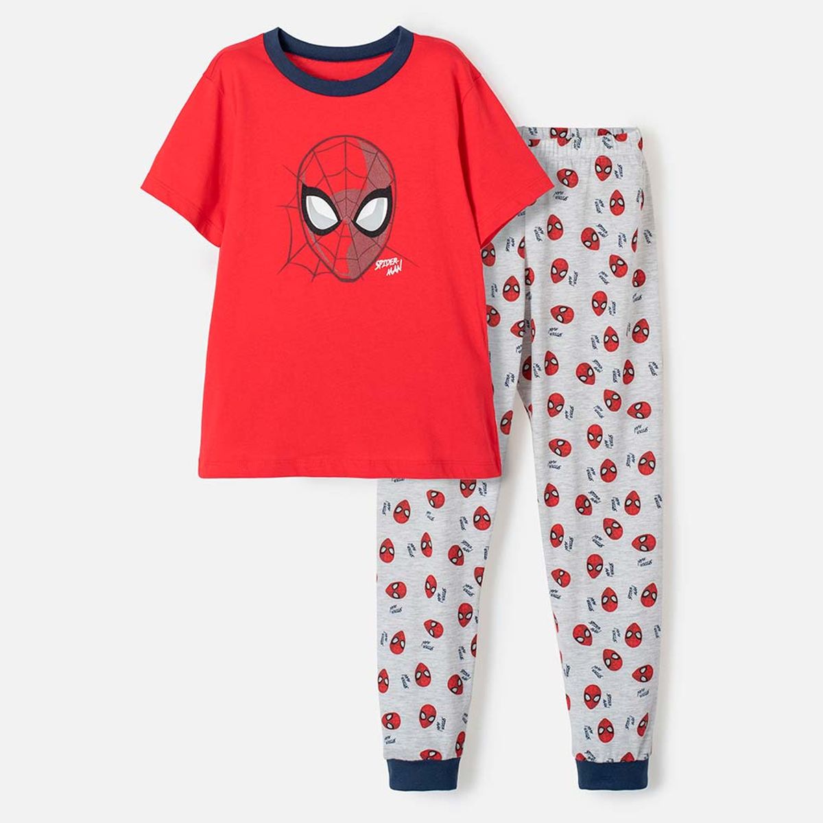MARVEL - Pijama Spiderman pantalón corto niño