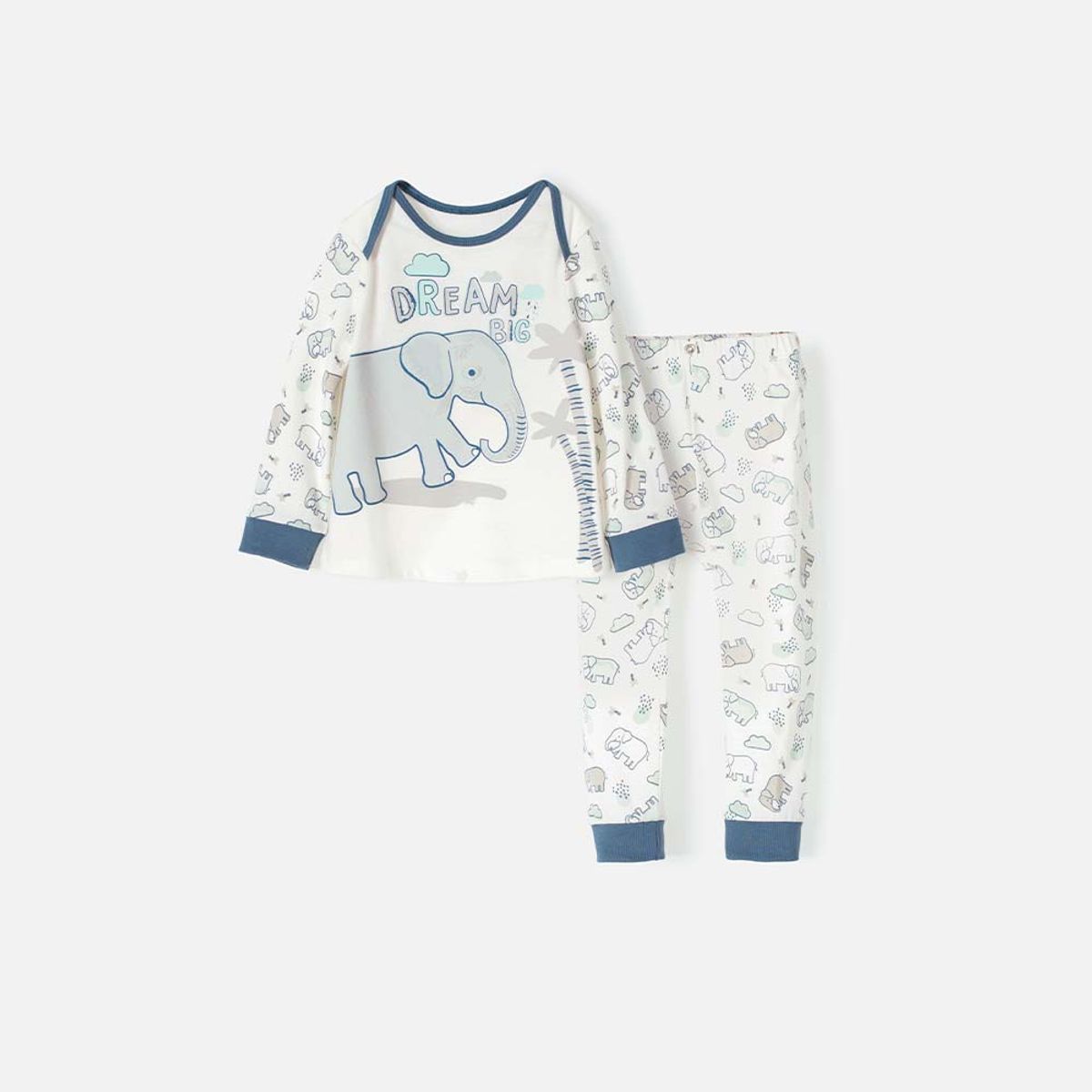 LITTLEMIC - Pijama LittleMic con pantalón largo bebé niño