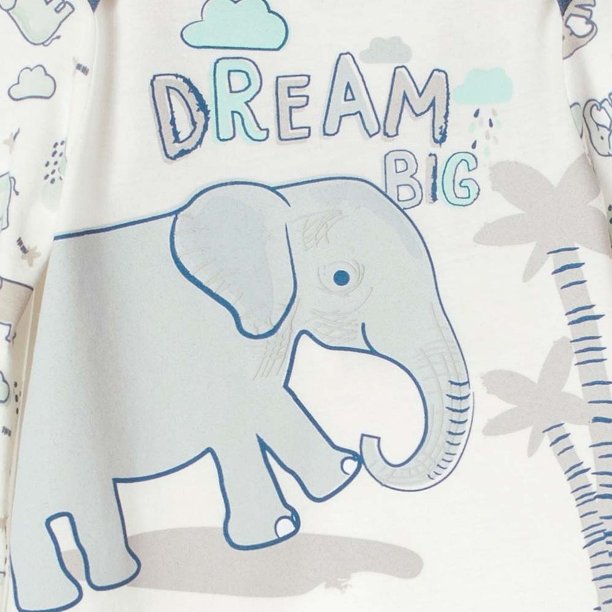 LITTLEMIC - Pijama LittleMic con pantalón largo bebé niño