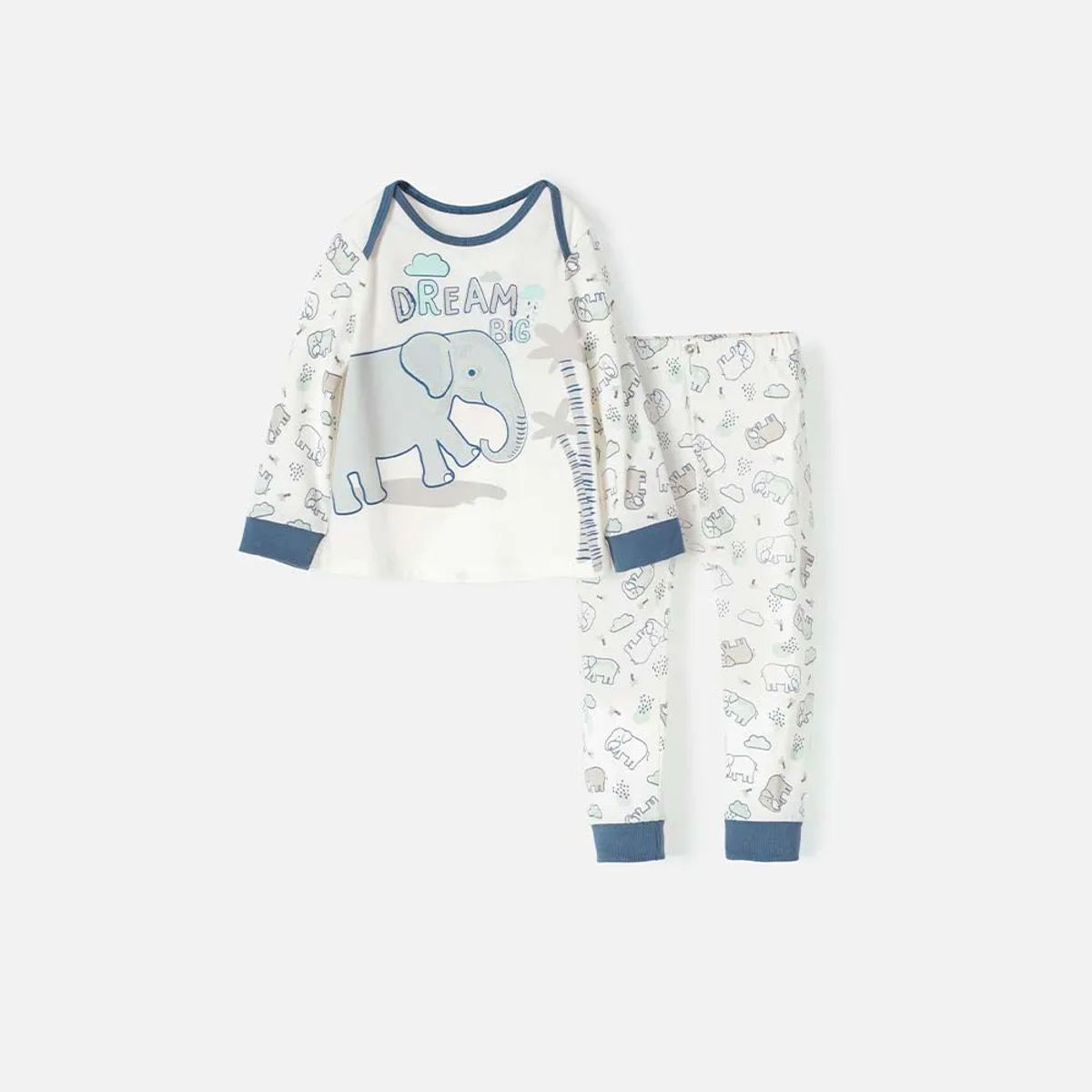 LITTLEMIC - Pijama LittleMic con pantalón largo bebé niño