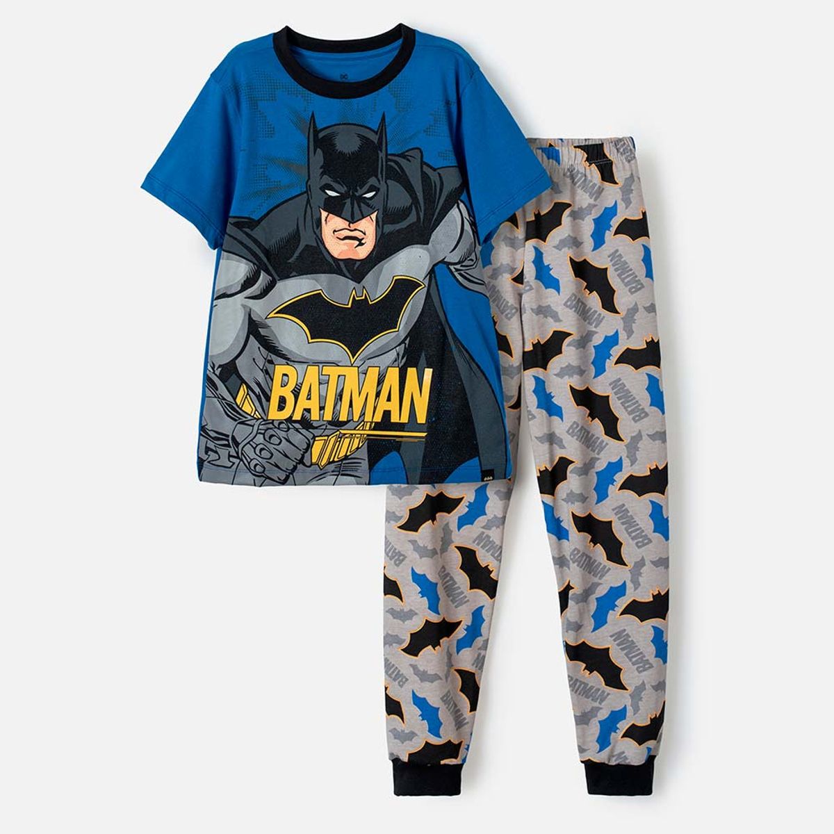 DC COMICS - Pijama Batman manga corta niño