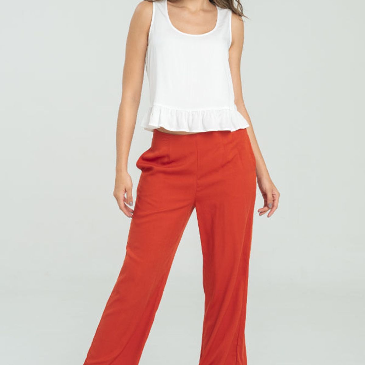 RAGGED - Pantalon maurie Cobre Ragged
