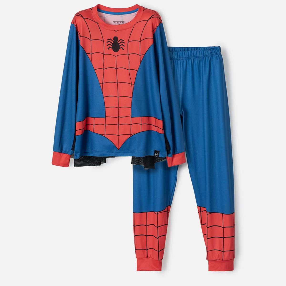 MARVEL - Pijama Spider-man manga larga niño