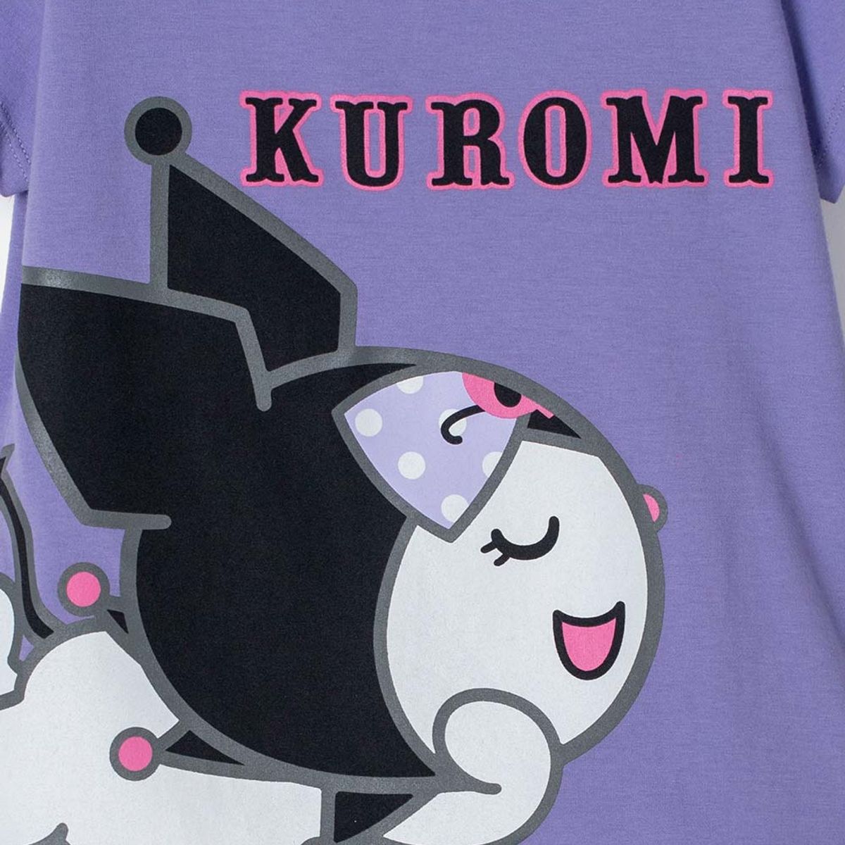 SANRIO - Pijama de Kuromi de pantalón largo niña