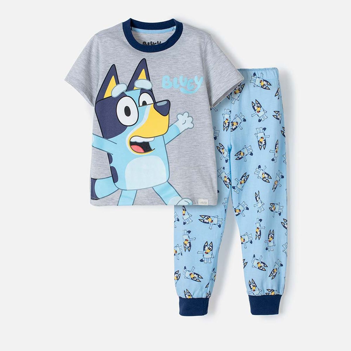 BLUEY - Pijama Bluey manga corta niño