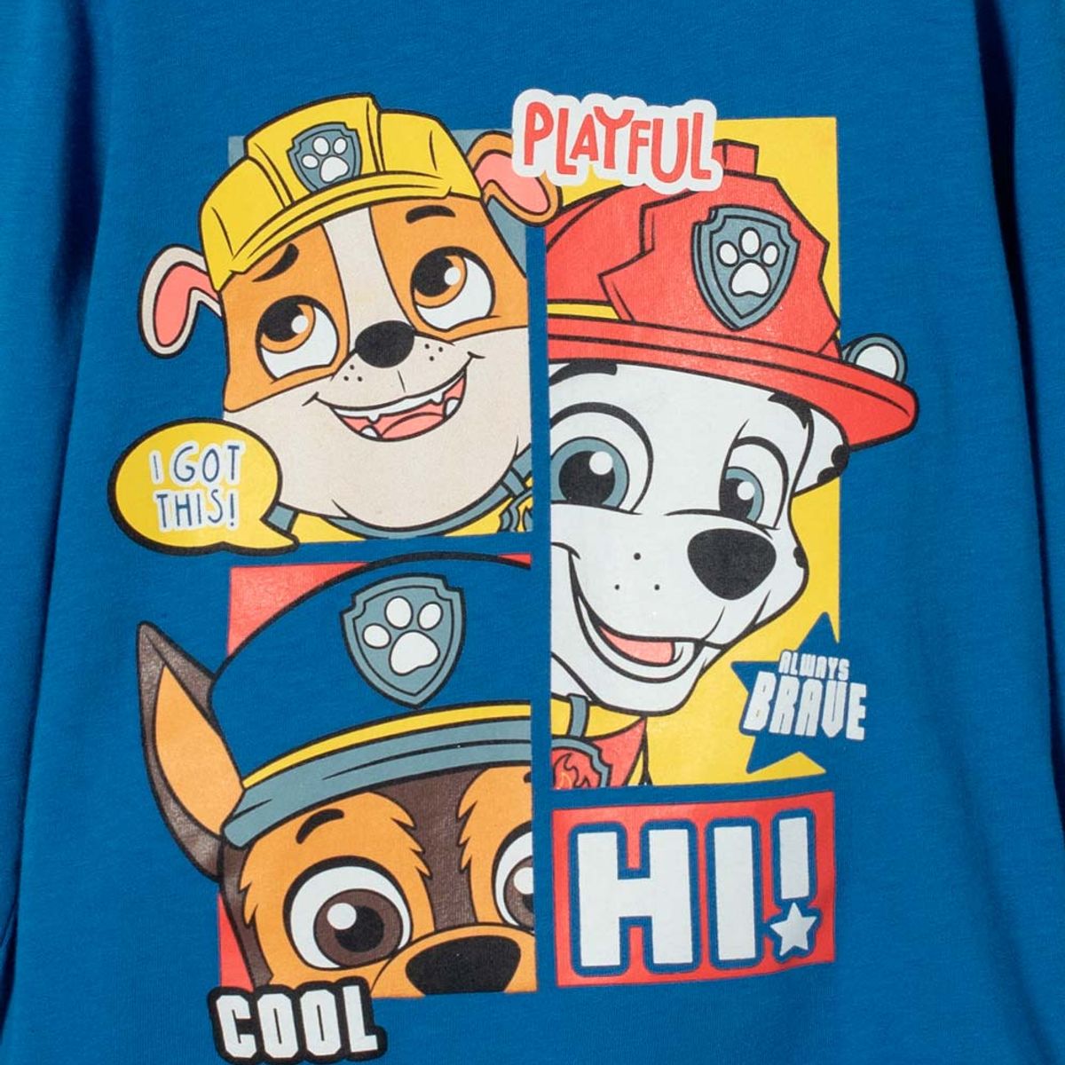 NICKELODEON - Pijama Paw Patrol con pantalón niño
