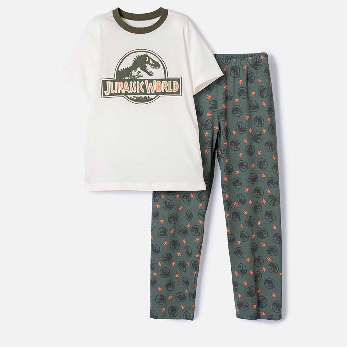 UNIVERSAL - Pijama Jurassic World con pantalón largo para niño