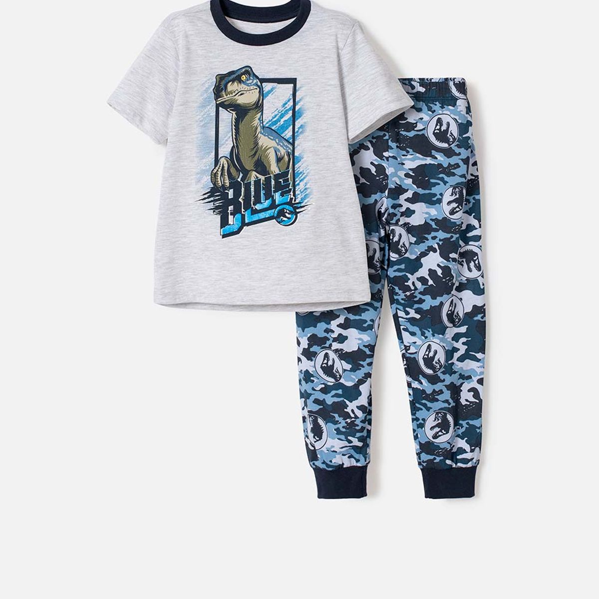 UNIVERSAL - Pijama Jurassic World manga corta niño